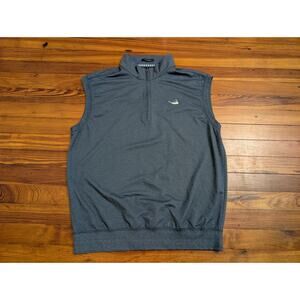 Turtleson Blue/Gray Mens Large Golf Vest